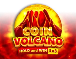Coin Volcano logo by 3 Oaks Gaming Great Slots Casino
