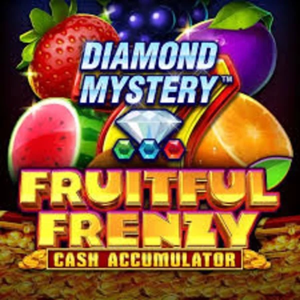 Diamond Mystery Fruitful Frenzy Cash Accumulator slot logo by Greentube at Great Slots Casino