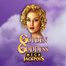 Jackpots logo of Golden Goddess Megajackpots from IGT at Great Slots Casino