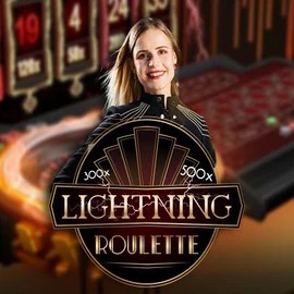 Lightning Roulette casino game by Evolution – featured logo at Great Slots Casino
