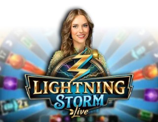 Lightning Storm logo – Live Casino by Evolution at Great Slots Casino