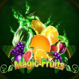 Magic Fruits Deluxe by Wazdan, showcased at greatsslots.co.uk – game logo