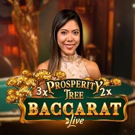 Prosperity Tree Baccarat logo by Evolution at Great Slots Casino