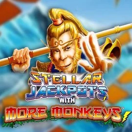 Play Stellar Jackpots with More Monkeys slot by Lightning Box Game on greatsslots.co.uk